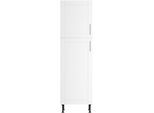 Kühlumbauschrank OPTIFIT "Ahus", braun (weiß matt, wildeiche nachbildung), B:60cm H:211,8cm T:58,4cm, Schränke, Kühlumbauschrank, Breite 60 cm