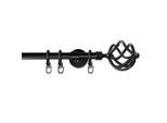 Möbelix , Schwarz , Metall , 170 cm ,
