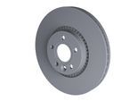 TOPRAN Bremsscheibe 304405 Vorderachse belüftet 316mm 28mm für Ford Volvo LAND ROVER