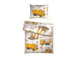 Ben'n'jen Kinderbettwäscheset , Mehrfarbig , Textil , Fahrzeuge , 160x210 cm , pflegeleicht, atmungsaktiv, schadstoffgeprüft , Heimtextilien, Bettwäsche, Kinderbettwäsche