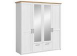 Livetastic , Lärchefarben, Eiche Artisan , Holzwerkstoff , Holzoptik , 2 Schublade(n) Schubladen , 188x200x61 cm ,