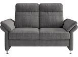 Polstergarnitur HOME AFFAIRE "Mailand", grau, H:103cm T:89cm, 100% Polyester, Sitzmöbel-Sets, Polstergarnitur, Set: 3-Sitzer, 2-Sitzer und Sessel, wahlweise mit Move-Funktion