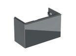 Geberit Acanto Waschtischunterschrank 500616JK2 Compact, 89x53,5x41,6 cm, Glas Lava - Lava matt