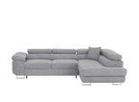Ecksofa mit Schlaffunktion Tereccia ¦ grau ¦ Maße (cm): B: 273 H: 73 T: 203.0