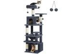 Pawz Road mittelgroßer Katzenbaum 136cm dunkelgrau