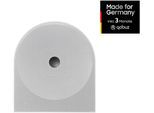 SAMSUNG Bluetooth-Speaker "Music Studio 5 LS51H", weiß ('weiß), B:25,1cm H:28,35cm T:13,7cm, Lautsprecher, Dolby Atmos, Bouroullec Dot Design, Stereo 24 Bit/96 kHz, AirPlay, Bluetooth-Speaker