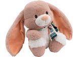 Kuscheltier NICI "Winter, Hase Fjella, 25 cm", braun, Plüschfiguren, KinderB:15cm H:25cm L:10cm, Plüsch, Kuscheltier, B:15cm H:25cm L:10cm