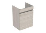 Geberit Renova Plan Waschtischunterschrank 501903001 43,5x60,5x34,5cm, 1 Tür, nussbaum hell, Folie strukturiert