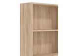 Aktenregal OTTO HOME "Tomar Regal Bücherregal", braun (sonoma eiche), B:70cm H:107,5cm T:24,5cm, Regale, Aktenregal, Bücherregal für ein aufgeräumtes Home Office