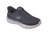 Skechers GO WALK Flex Azriel Textiel Dames Charcoal Textiel/Trim Sneakers