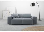 2-Sitzer HOME AFFAIRE "Glimminge Breite 194cm, auch in Breitcord + Feincord + Easy care-Bezug", blau (petrol), B:194cm H:71cm T:101cm, 12% Polyaxryl, 88% Polyester, Sofas, 2-Sitzer, besondere Kedernähte,, Zierkissen