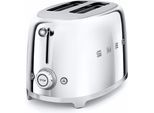 SMEG Toaster "TSF01SSEU", silber (silberfarben), B:32,5cm H:19,8cm T:19,5cm, Toaster, Toaster