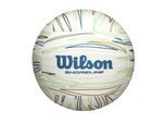 Volleyball WILSON "SHORELINE ECO VB OF", bunt (weiß), Bälle, Kinder, Thermoplastisches Polyurethan (TPU), Volleyball, für Erwachsene, aus thermoplastischem Polyurethan, mit Grip