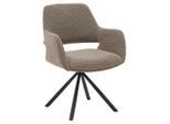 Musterring Armlehnstuhl, Taupe, Metall, Textil, Stativgestell, 62x83x62 cm, Stoffauswahl, Sitzfläche 180° drehbar, automatische Rückholfunktion, Esszimmer, Stühle, Esszimmerstühle, Armlehnenstühle