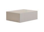 Xora Nachtschrank, Kaschmir, Holzwerkstoff, 1 Schublade(n) Schubladen, 50x17x38 cm, Bsci, hängend, Schlafzimmer, Nachttische