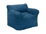 Möbelix , Dunkelblau , Textil , 450 l , Füllung: recyceltes Polystyrol (Eps) , 110x75x100 cm , Indoor ,