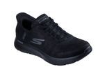 Skechers GO WALK Flex Smooth Motion Textiel Mannen Zwarte Sneakers