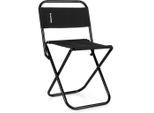 Outtec Klappstuhl, Schwarz, Metall, 1-Sitzer, Quadratisch, 35x58x35 cm, Gartenmöbel, Gartenstühle, Gartenklappstühle