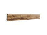 P & B Lowboard D180, Eiche Wotan, Kunststoff, kaltweiß, 180x30x33 cm, Fsc, Made in EU, stehend, hängend, Beleuchtung, in verschiedenen Holzdekoren erhältlich, Wohnzimmer, Wohnwände, Lowboards, Lowboards stehend