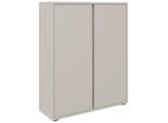 Xora Schuhschrank, Kaschmir, Kunststoff, 6 Fächer, 97.5x120x34 cm, Garderobe, Schuhaufbewahrung, Schuhschränke