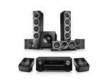 THEATER 500 Surround + DENON X3800H für Dolby Atmos "5.1.2"