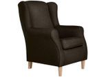 Max Winzer , Braun , Textil , Buche , 77x103x86 cm , Goldenes M, Made in Europe ,