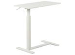 Boxxx Laptoptisch, Weiß, Metall, Holzwerkstoff, rechteckig, eckig, 38x67-101x76 cm, höhenverstellbar, Arbeitszimmer, Schreibtische, Laptoptische