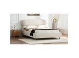Boxxx Polsterbett, Beige, Metall, Pappel, Sperrholz, 140x200 cm, Lattenrost, Stoffauswahl,nicht verstellbar, Schlafzimmer, Betten, Polsterbetten