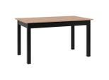 P & B Esstisch, Schwarz, Eiche Artisan, Holzwerkstoff, rechteckig, eckig, 70x76.5x120 cm, ausziehbar, Esszimmer, Tische, Esstische, Esstische ausziehbar