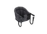 Fillikid Tischsitz Flexi, Dunkelgrau, Kunststoff, Textil, 45x36x30 cm, flach zusammenfaltbar, Füttern