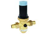 Honeywell Niederdruck-Druckminderer D06FN-1/2LFB Messing bleifrei, MS-Tasse, Tülle 1/2"