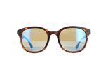Serengeti ronde dames satijn schildpad blauw 555 nm gepolariseerde mara zonnebril