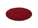 Muratap Basic rond shaggy vloerkleed hoogpolig- 200 cm rond
