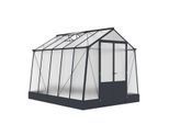 Westmann Aurora 810 tuinkas met fundering antraciet 309x248 cm