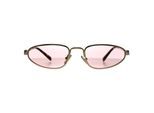 Miu Miu Ovaal Dames Licht Goud Roze MU52AS