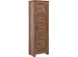 Landscape Garderobenschrank, Akazie, Holzwerkstoff, 5 Fächer, 65x200x40 cm, Beimöbel erhältlich, Garderobe, Garderobenschränke, Garderobenschränke