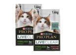 PRO PLAN Liveclear Sterilised Adult Lachs 2x1,4 kg