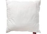 Microfaserkissen CENTA-STAR "Vital Plus Waschmich", weiß, B:80cm L:80cm, Bezug: 100% Baumwolle. Füllung: 100% Polyester, Kopfkissen, Microfaserkissen