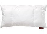 Microfaserkissen CENTA-STAR "Vital Plus Waschmich light", weiß, B:40cm L:80cm, Bezug: 100% Baumwolle. Füllung: 100% Polyester, Kopfkissen, Microfaserkissen
