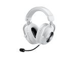 LOGITECH Kopfhörer "PRO X 2 LIGHTSPEED Headset", weiß (ohne farbbezeichnung), B:24,4cm H:9,2cm T:24cm, Kopfhörer, Kopfhörer