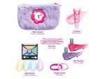 Kreativset SMOBY "Glam Kinderkosmetik Set + Tasche", bunt (lila), Kreativsets, Kinder, Kreativset
