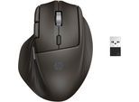 HP Maus "780M", braun (schwarz), B:9,97cm H:4,53cm T:12,39cm, Computer-Mäuse, Maus
