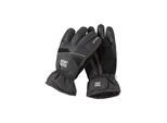 Skihandschuhe HEATKEEPER "MEN SKI GLOVES PRO", Herren, Gr. S/M, schwarz, Strick, Materialmix, Handschuhe Skihandschuhe, Thermo-Handschuhe mit höchstem Komfort