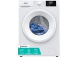 GORENJE Waschmaschine "W51G1PS62BP", Energieeffizienz: B, weiß, B:59,5cm H:84,5cm T:41,5cm, Waschmaschinen, Trommelreinigungsprogramm, Aquastop-Schlauch, Waschmaschine