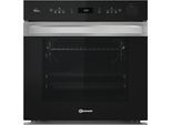 BAUKNECHT Pyrolyse Backofen "BIK5S DP8F2 ES", Energieeffizienz: A+, schwarz, B:59,5cm H:59,5cm T:56,4cm, Backöfen, AirFry-Funktion – krosse Ergebnisse dank Heißluftzirkulation, Pyrolyse Backofen