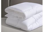 Kunstfaserbettdecke FAN "Sanamed 95", weiß, B:155cm L:220cm, Bezug: 100% Polyester. Füllung: 100% Polyester, Bettdecken, Kunstfaserbettdecke, kochfest und langlebig