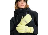 Snowboardhandschuhe ROXY "Freshfield", Damen, Gr. S, gelb (gelb pear), Obermaterial: 50% Polyester, 50% Polyurethan., Handschuhe Snowboardhandschuhe