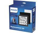 PHILIPS Filter-Set "XV1220/01", schwarz, Filterkartuschen, Filter-Set