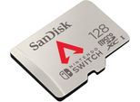 SANDISK Speicherkarte "microSDXC Extreme Apex Legends Nintendo Switch 128GB", silber (silberfarben), 128 GB, Speicherkarten, Speicherkarte