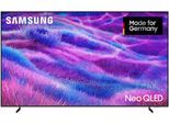 SAMSUNG QLED-Fernseher "GQ100QN80FU", Energieeffizienz: F, schwarz, 100 ″, Fernseher, QLED-Fernseher